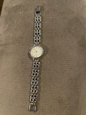 Seiko Two-Tone Silver & Gold Link Women's Watch
